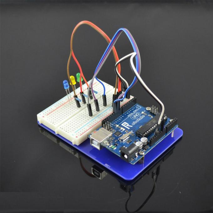 Zestaw startowy na bazie UNO R3 dla Arduino, zestaw do nauki elektroniki użytkowej