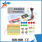 Niebieski czerwony żółty Arduino Starter Kit Fani elektronika z Led Carbon Film Resistance