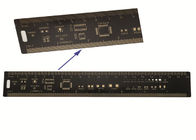 PCB 20CM Linijka lutownicza Narzędzie pomiarowe do elektronicznego komponentu do montażu powierzchniowego w kolorze czarnym