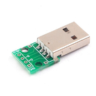 Płytka adaptera USB 2.0 męski na 2,54 mm DIP PCB