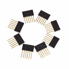 2.54mm 6 8 10 pinowe złącze nagłówka do złocenia osłon Arduino