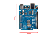 Płytka rozwojowa Arduino UNO R3 ATmega328P Płytka kontrolera ATmega16U2 z kablem USB