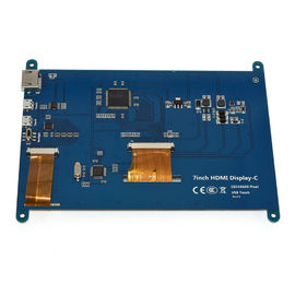 7-calowy 1024 X 600 HDMI pojemnościowy ekran dotykowy W / HDMI z kablem Wyświetlacz LCD