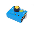 Multi RC Digital ESC Servo Motor Tester 3CH Speed ​​Controler, niebieski