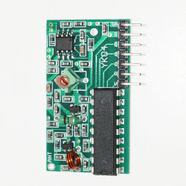 Złoty kolor 4-kanałowy moduł czujnika 315 MHz Arduino RF Bezprzewodowy pilot zdalnego sterowania 58 * 38 * 13 mm