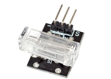 Materiał PCB Cyfrowy moduł czujnika LED Knock Czarny kolor dla projektu DIY