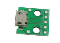 Moduł czujnika Pin Arduino o średnicy 2,54 mm Micro USB do gniazda żeńskiego typu B z płytką adaptera lutowania