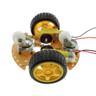 UNO R3 2WD Inteligentny robot Podwozie samochodu ABS Uniwersalne koło do edukacji STEM