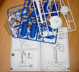 Niebieski / biały plastikowy zestaw roboczy Diy Arduino DOF, zestaw 6 w 1 edukacyjnych Diy Solar