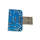 Wiele adapterów USB Płytka Micro USB Konwerter USB męski na żeński 4P typu C.