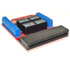 5V 4-kanałowa płytka przekaźników Wysoki poziom wyzwalacza dla mikro bitów
