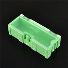 Trwały zielony schowek SMD, plastikowe pudełko z elektronicznymi elementami