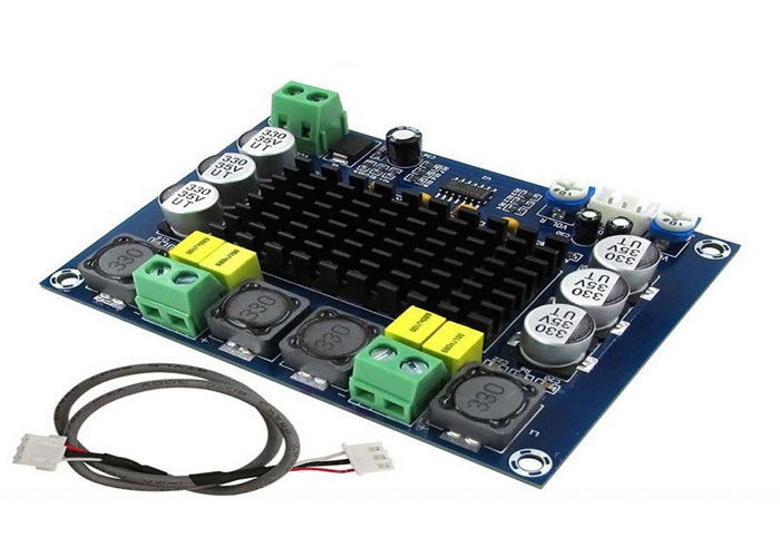Niebieskie dwukanałowe cyfrowe audio Płyta wzmacniacza mocyD XH-M543 TPA3116D2 120W * 2