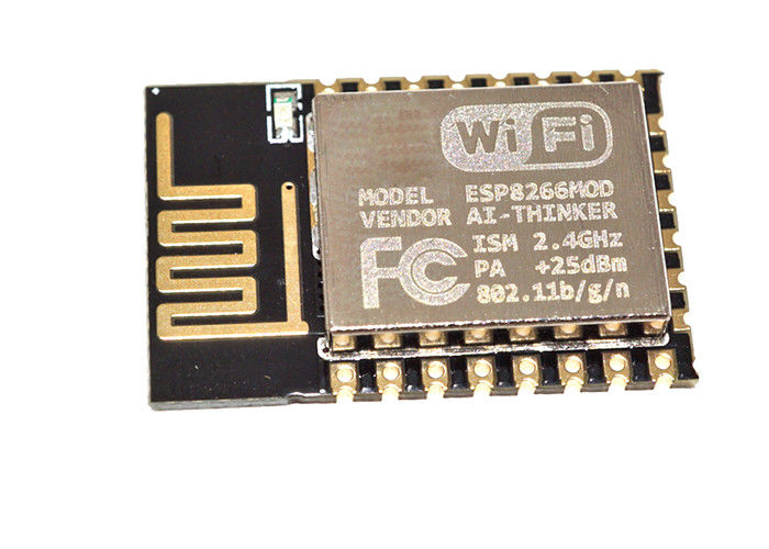 WIFI Port szeregowy Moduł bezprzewodowy Moduł PCB Materiał ESP-12E Chip ESP8266 24 miesiące Warrnty