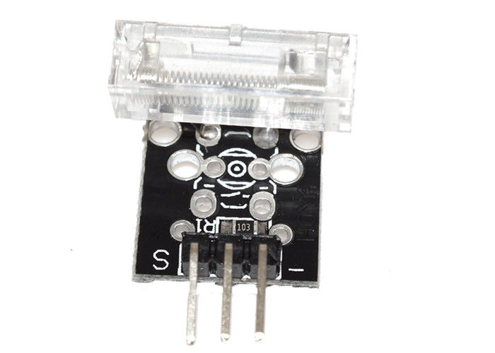 Materiał PCB Cyfrowy moduł czujnika LED Knock Czarny kolor dla projektu DIY