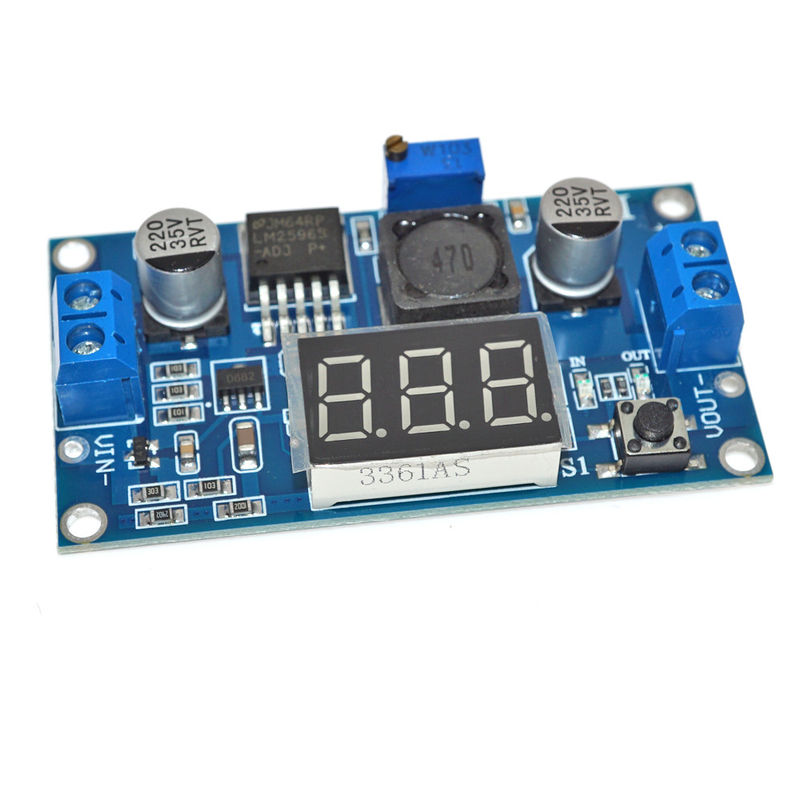 LM2596 Regulowana płytka kontrolna Arduino, eksperymentalny regulator napięcia DC Power Buck