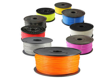 Różne kolorowe zestawy 3D drukarki 1.75 / 3mm Filament ABS 210-250 ℃ Zakres temp. Drukowania
